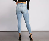 High Rise Destructed Diva Skinny Jeans insstreet